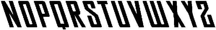 Burnout DemiBold ttf (600) Font LOWERCASE