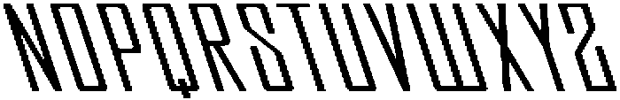 Burnout Light ttf (300) Font UPPERCASE