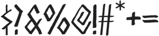 Burowai-Regular otf (400) Font OTHER CHARS