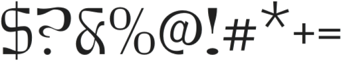 Burra Regular Condensed otf (400) Font OTHER CHARS