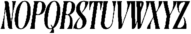 Burstlock Italic otf (400) Font UPPERCASE