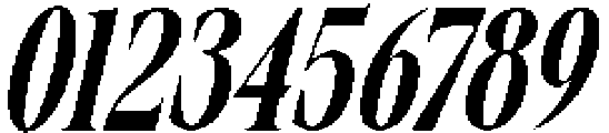 Burstyle Italic otf (400) Font OTHER CHARS