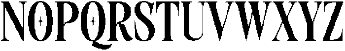 Burstyle otf (400) Font UPPERCASE