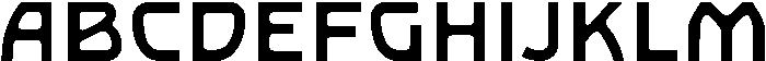 Busca Bold otf (700) Font UPPERCASE