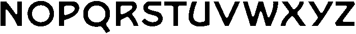 Busca Bold otf (700) Font LOWERCASE