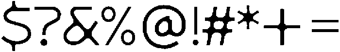 Busca Regular otf (400) Font OTHER CHARS