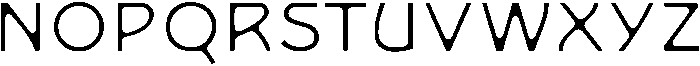 Busca Regular otf (400) Font UPPERCASE