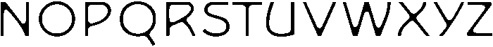 Busca Regular otf (400) Font LOWERCASE