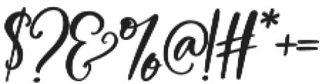 BushelAndPeck Italic otf (400) Font OTHER CHARS
