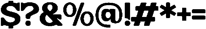 Bushi Retro Regular otf (400) Font OTHER CHARS