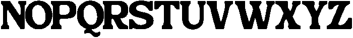 Bushi Retro Regular otf (400) Font UPPERCASE