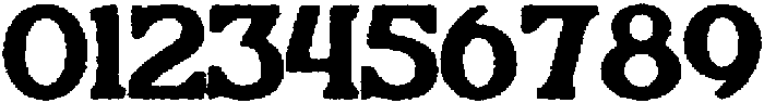 Bushi Retro Rough otf (400) Font OTHER CHARS
