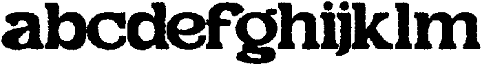 Bushi Retro Rough otf (400) FONT