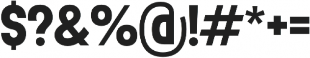 Bushman Sans Medium otf (500) Font OTHER CHARS