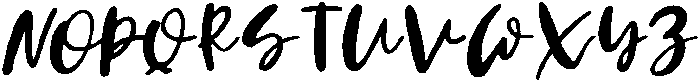 Bushwick Regular otf (400) Font UPPERCASE