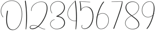 Busines Signature Regular otf (400) Font OTHER CHARS