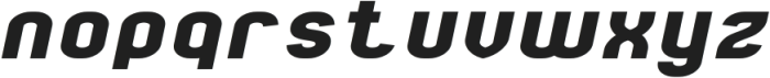 Business Bold Italic otf (700) Font LOWERCASE