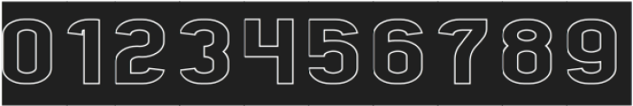 Business-Hollow-inverse otf (400) Font OTHER CHARS