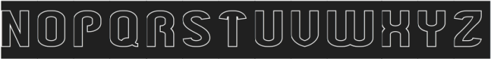 Business-Hollow-inverse otf (400) Font UPPERCASE