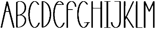 Business Regular otf (400) Font UPPERCASE