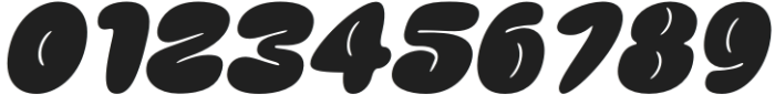 Busky Italic otf (400) Font OTHER CHARS