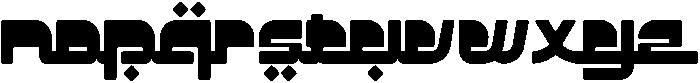 Busta otf (400) Font LOWERCASE