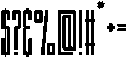 Buster Regular otf (400) Font OTHER CHARS