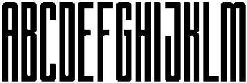 Buster Regular otf (400) Font UPPERCASE
