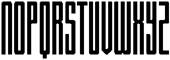 Buster Regular otf (400) Font LOWERCASE
