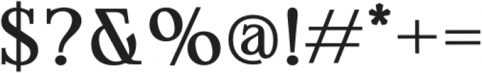 BustorRhikan-Regular otf (400) Font OTHER CHARS
