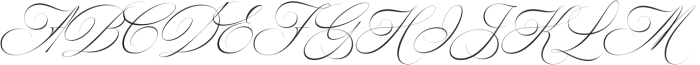 Bustra Script Pro Light otf (300) Font UPPERCASE