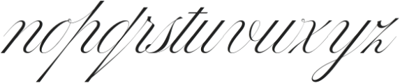 Bustra Script Pro Semi Bold otf (600) Font LOWERCASE