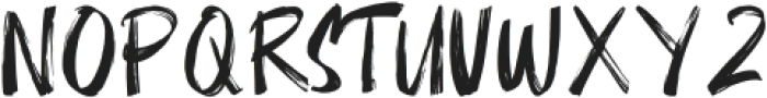 Bustro otf (400) Font LOWERCASE