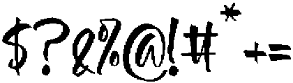 Butany Smooth otf (400) Font OTHER CHARS