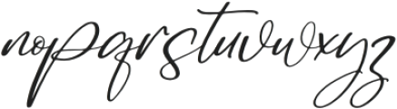 Buterflies Italic otf (400) Font LOWERCASE