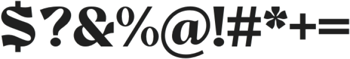 Buthick Regular otf (400) Font OTHER CHARS