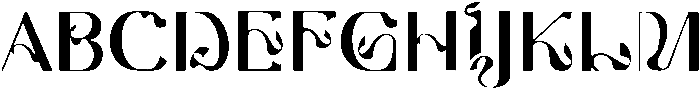 Butique otf (400) Font UPPERCASE