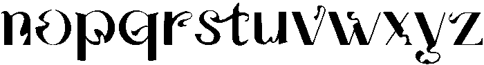 Butique otf (400) Font LOWERCASE
