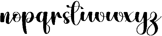 Butter Milk Regular otf (400) Font LOWERCASE