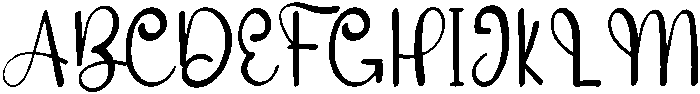 Butter Regular otf (400) Font UPPERCASE