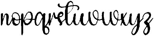Butter Regular otf (400) Font LOWERCASE