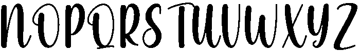 Butter Regular otf (400) Font UPPERCASE