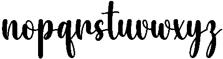 Butter Regular otf (400) Font LOWERCASE