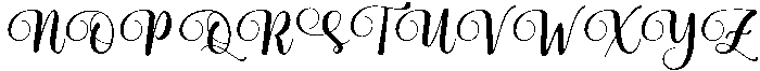 Butter-Regular otf (400) Font UPPERCASE