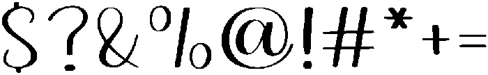 Butter Regular otf (400) Font OTHER CHARS