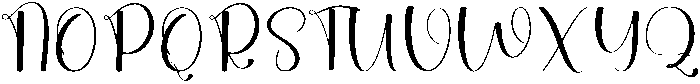 Butter Regular otf (400) Font UPPERCASE