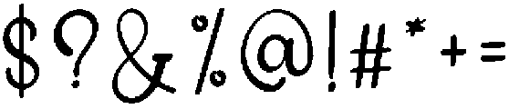 Butter Regular otf (400) Font OTHER CHARS