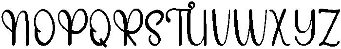Butter Regular otf (400) Font UPPERCASE
