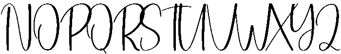 Butter Regular otf (400) Font UPPERCASE