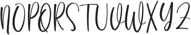 Butter Regular ttf (400) Font UPPERCASE